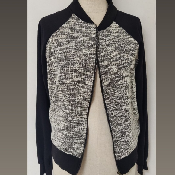 Loft 82 OAK+FORT light Heather grey Bomber jacket - Picture 1 of 6